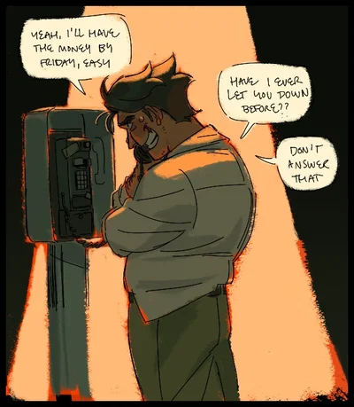 Spamton / human au / END OF BIG SHOT era