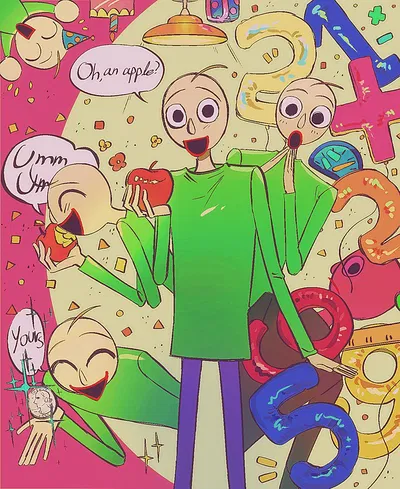 Oh, hi! Welcome to my SCHOOLHOUSE!! || Baldi's Basics in Education and Learning