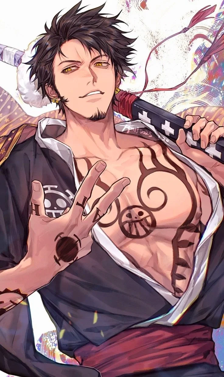 Trafalgar Law (  Pollen AU)