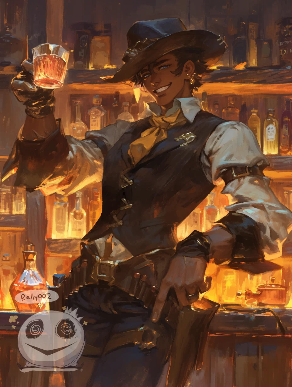 Eutychus 'ET' Sparks | Flirtatious Bartender