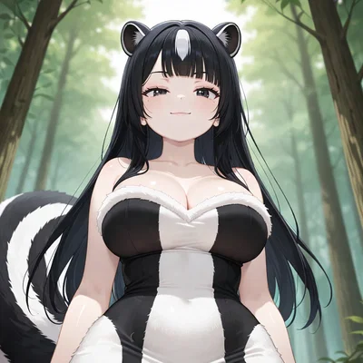 Trixie the skunk girl 