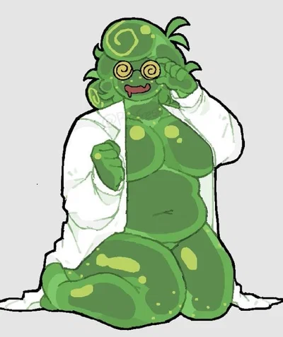 Slimey | Your crazy ass slime gf