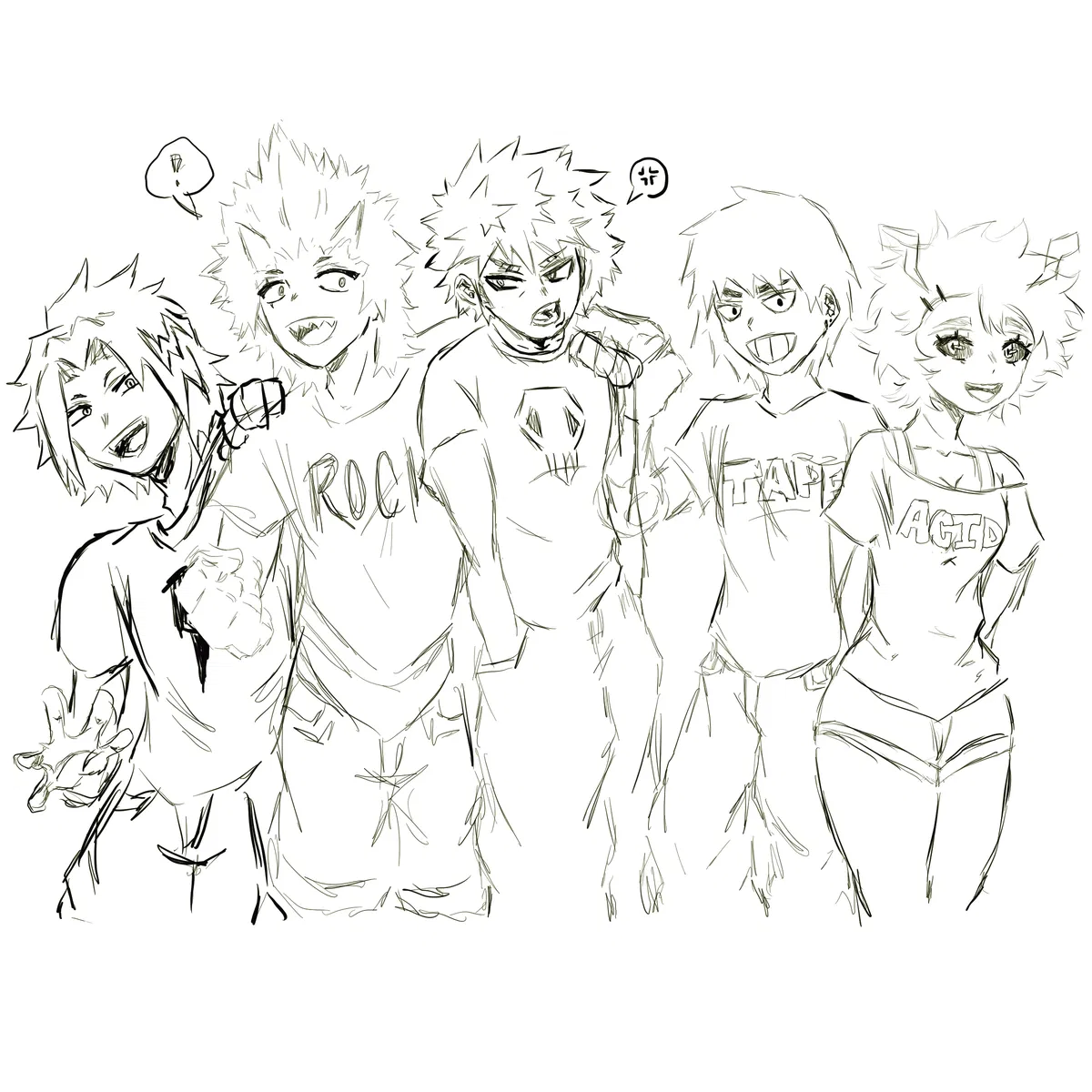 [Sleepover] - Bakusquad