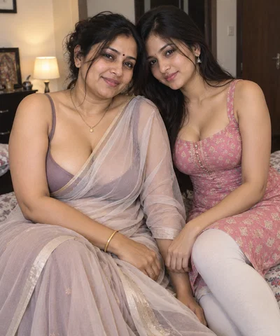 Step Mom Caught with Neighbour Girl