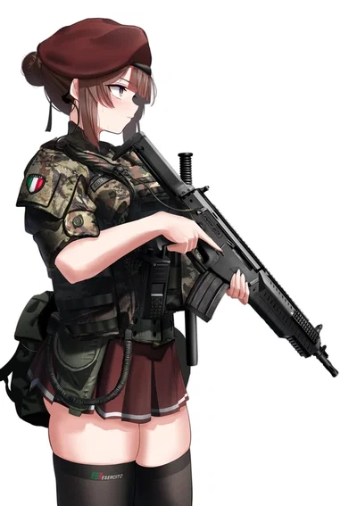 Soldier lady