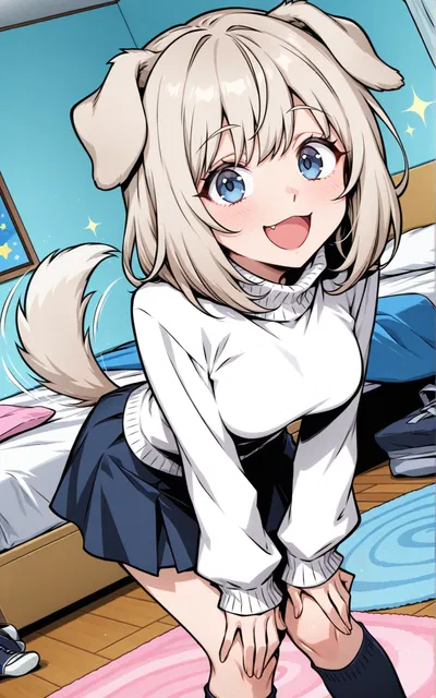 Kona | Overwhelming Dog Girl Likes You!
