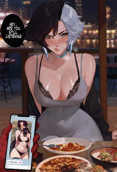 Are you even still listening? / I miss you... -Psylocke-Luna Snow