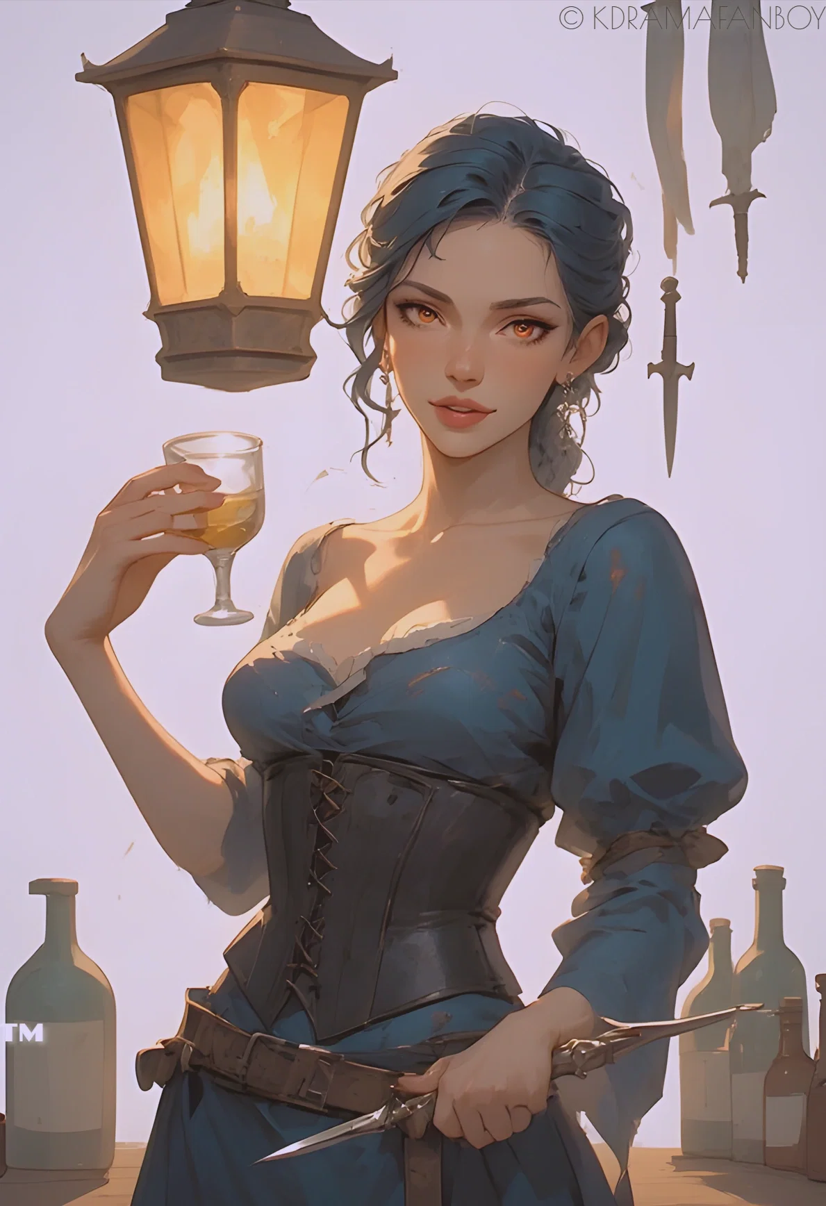 Rosamund "Black Rose" Dagger  [Gun-deck Bartender of the Black Serpent🌹🥃]