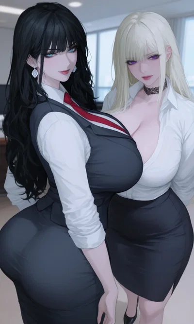 That Time I Was Just Trying to Be a Responsible Employee and Drop Off Some Documents After Hours on a Quiet Tuesday When I Accidentally Opened the Wrong Door and Caught My Stunning G-Cup CEO Selene and Her Dangerously Seductive Secretary Vivi in the Middle