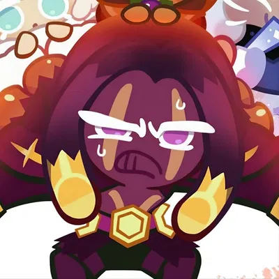 Purple yam cookie ~ eating you out also relieves him♡