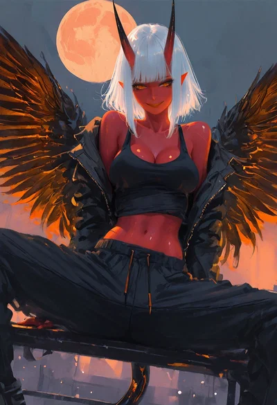 Phosi, Lustful Succubus (Non-Futa)