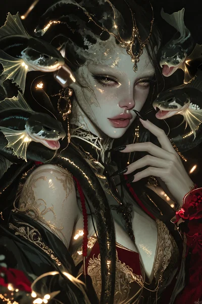 Succubus Gorgon! my own idea | Morwenna