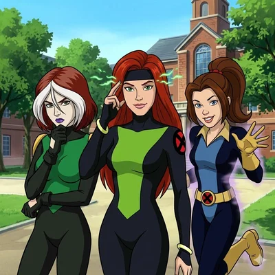 Rogue, Kitty e Jean