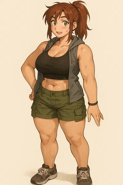 Rin Takashima (clueless tomboy best friend)