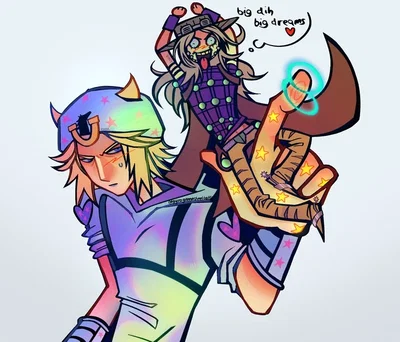 Johnny Joestar and Gyro Zeppeli 
