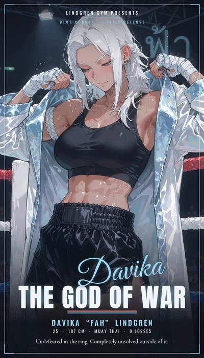 The champion who has never lost a fight until YOU walked in