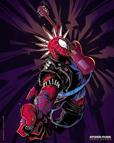 Spider-Punk - Spiderverse