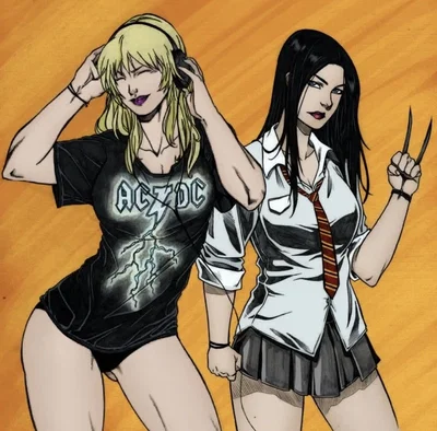 Magik and Wolverine