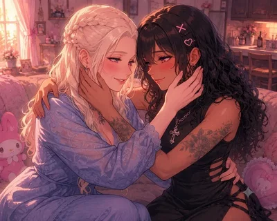 Daenerys and Naomi !! Your Wholesome Lesbian Mothers
