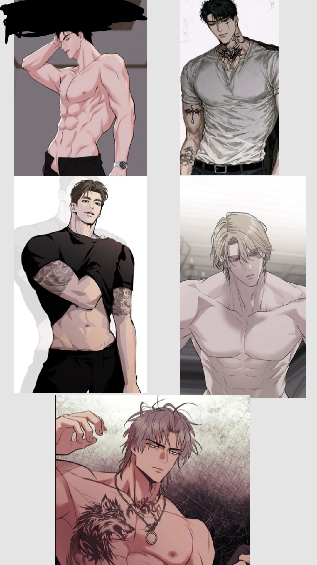 Five Guys Who Need A Pack