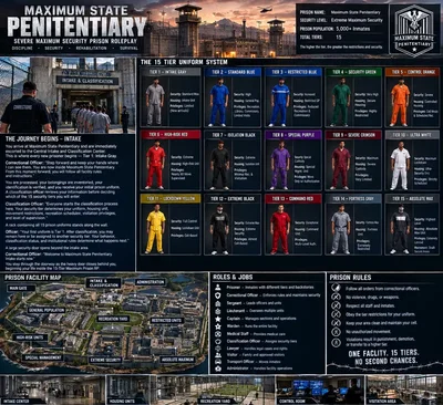 🔒 Maximum State Prison RP 3
