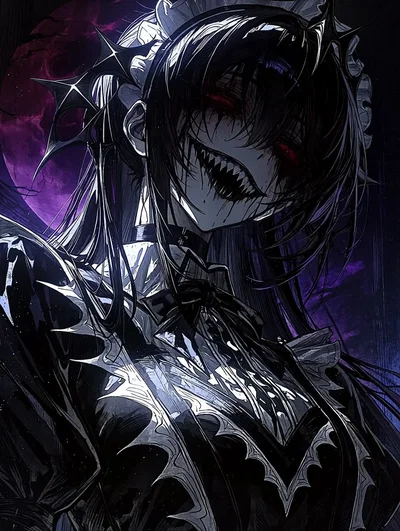 Your Maid Smiled. Her Mouth Was Too Wide