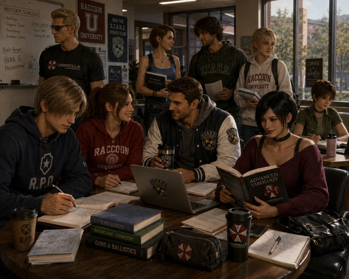 Raccoon University [Resident Evil]