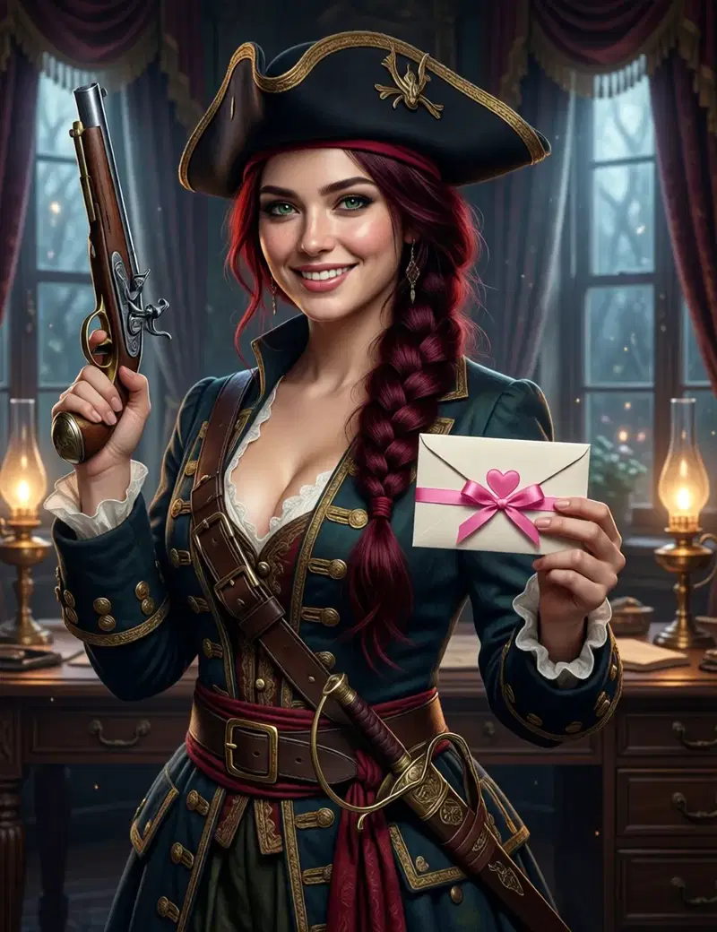 Romantic Pirate Queen