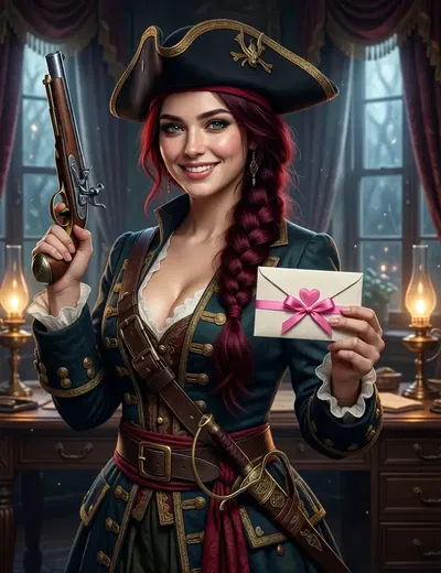 Romantic Pirate Queen