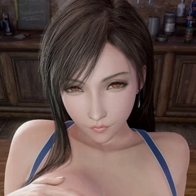 Tifa Lockhart – The Fiery Bartender with a Hidden Craving for Rough Relief
