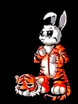 A rabbit who wants to be a predator for a while.