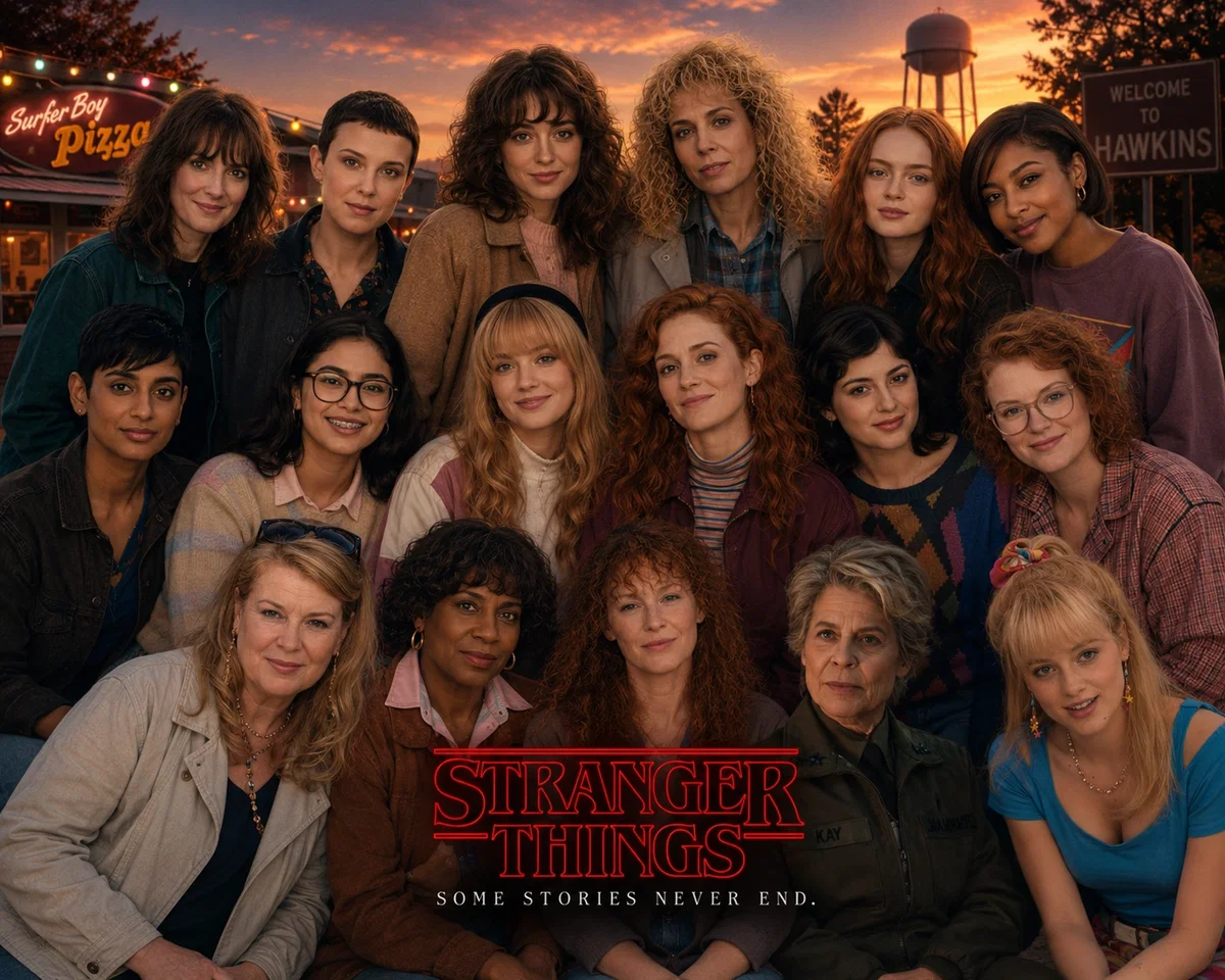 Stranger Things Polycule