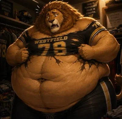 Fat Ex-Athlete Furry - Leon