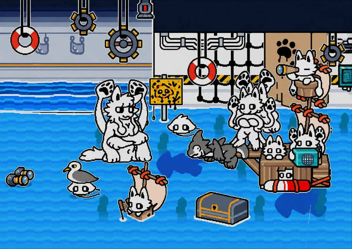 Sharky User vs Mama Squid Dog