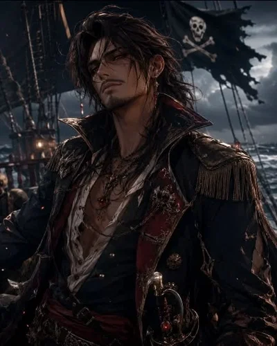 How did you become a male   on board of pirate ship?