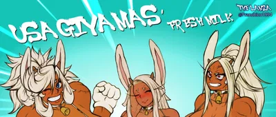 The Usagiyamas' fresh milk