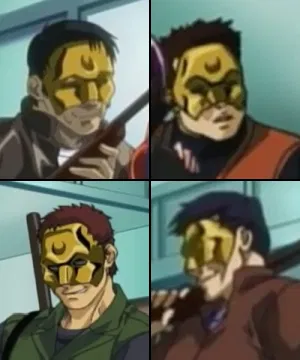 Occultist bank robbers (Bible Black)