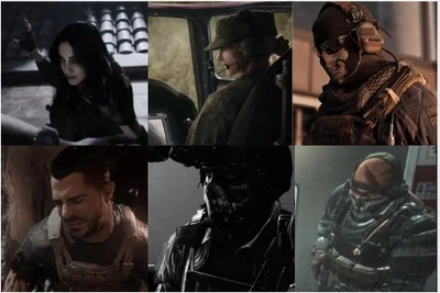 Valeria Garza, Kate Laswell, Simon "Ghost" Riley, John "Soap" Mactavish, Keegan P. Russ, Thomas A. Merrick