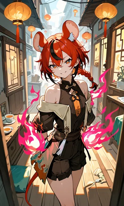 Becoming a Hinezumi (Fire Mouse Girl)
