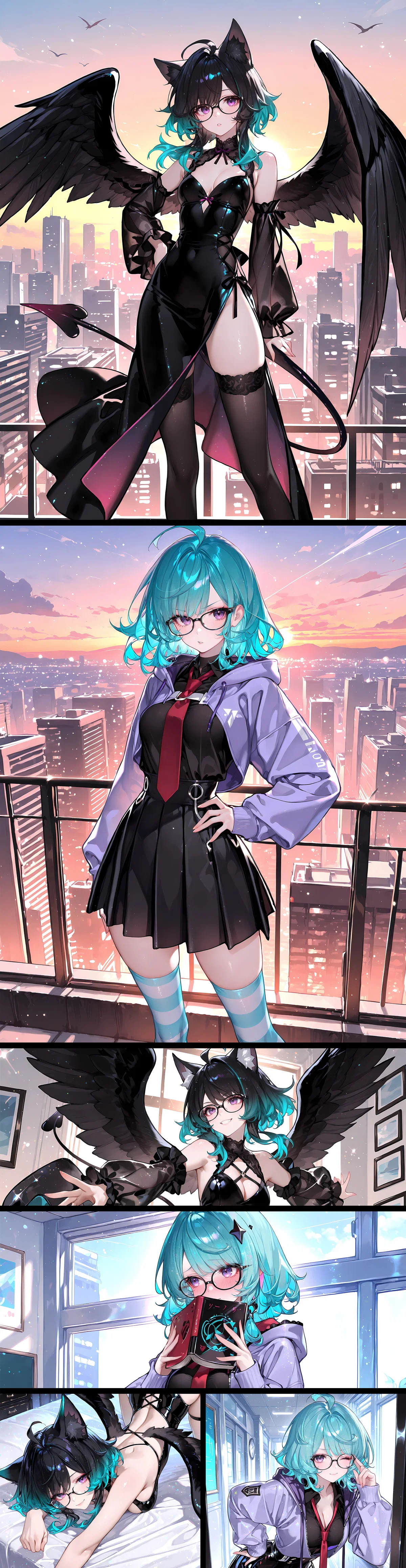 Your best friend is... a cat girl succubus??? | Saya