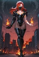 Scarlet Empress - Villain in dire need