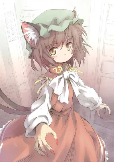 "Nya! Wanna play with me?"