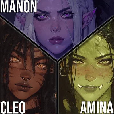 HEALSLUT WANTED | Manon, Cleo & Amina