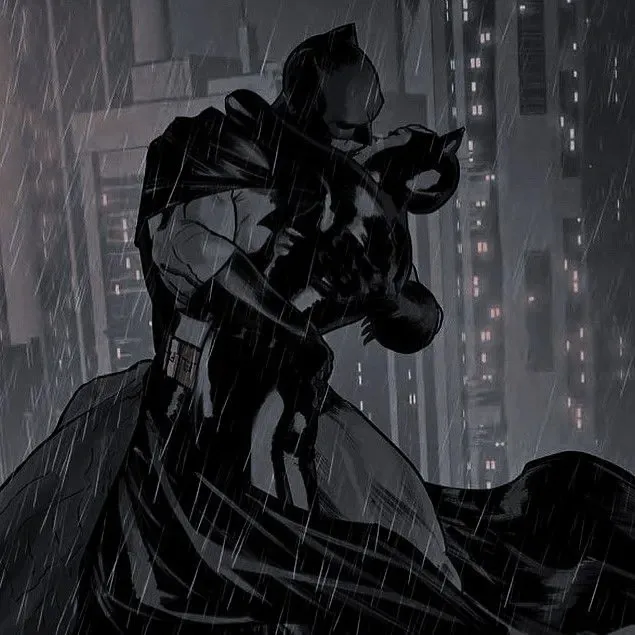 Bruce Wayne and Selina Kyle