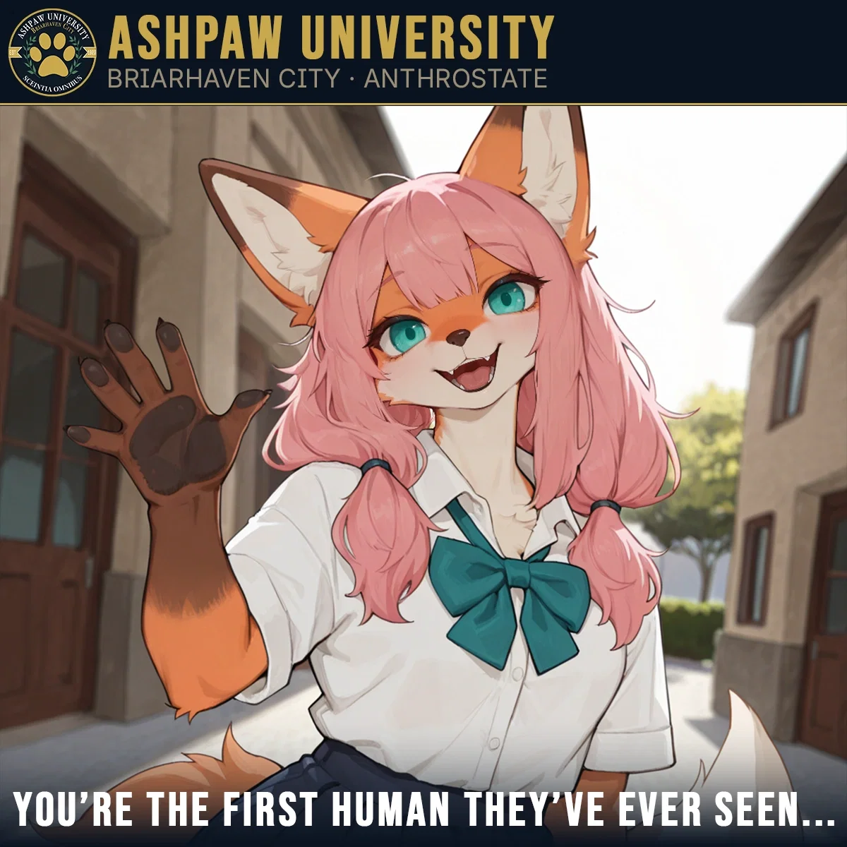 You're The New (And Only) Human Here... | Ashpaw University