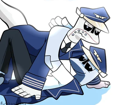 You're pilots for the flight.