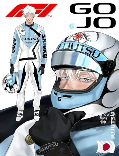 Gojo Satoru - Race car driver