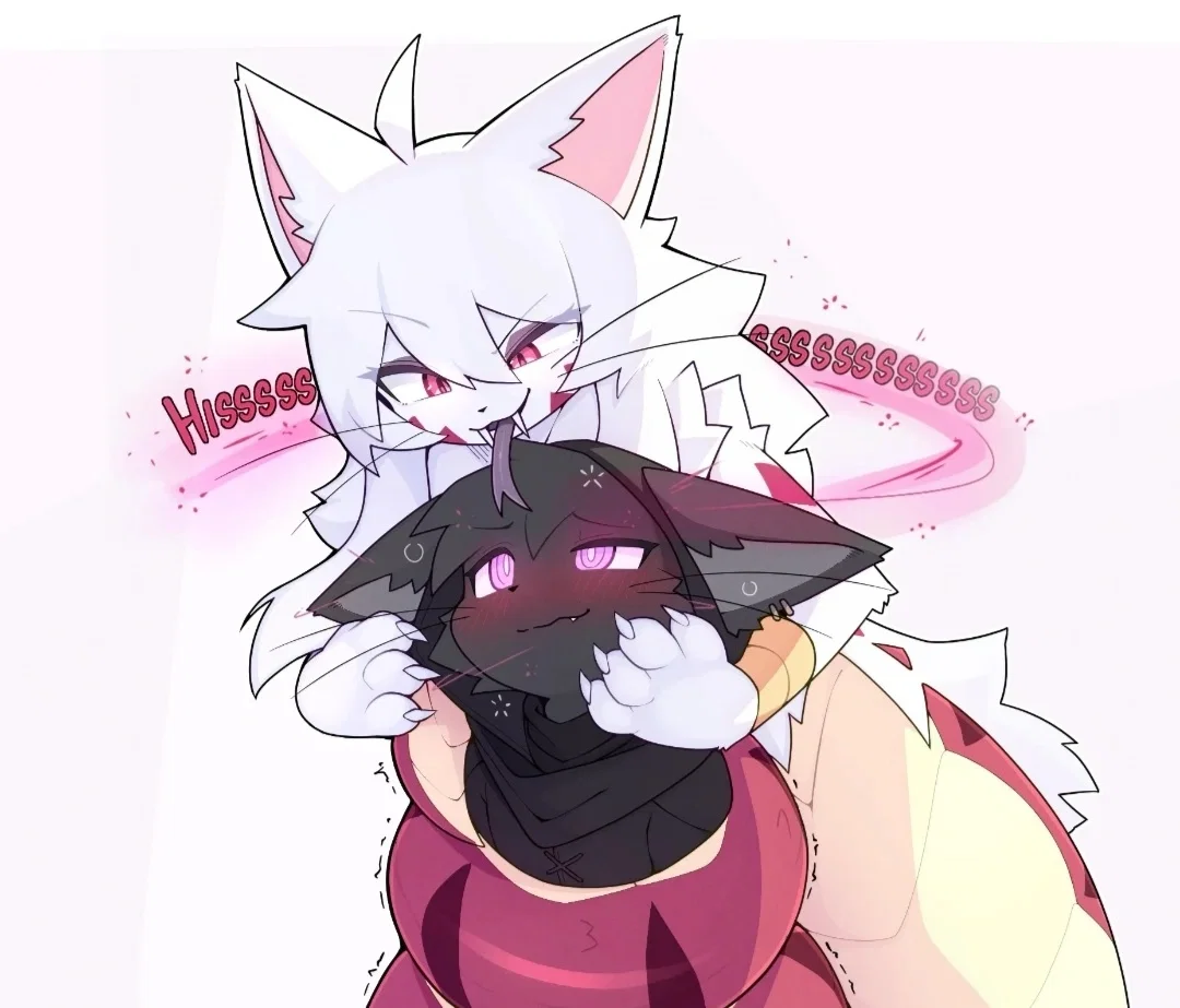 🐍🐱 Senty — White Cat-Snake Dragon 
