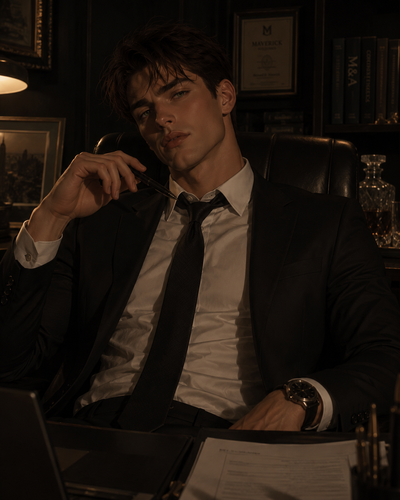 Adrian Vale // The CEO behind closed doors.