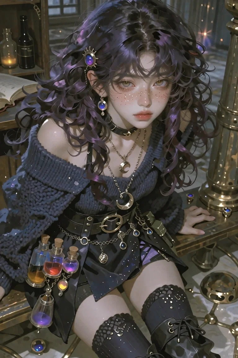 Mira Moonveil ✩ The Little Witch with Big Magic